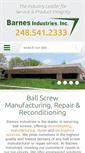 Mobile Screenshot of barnesballscrew.com